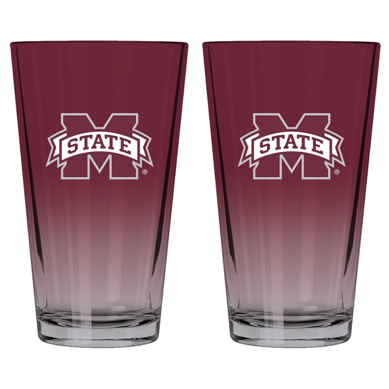 The Memory Company 16oz. NCAA Ombre Pint Glasses, 2ct.